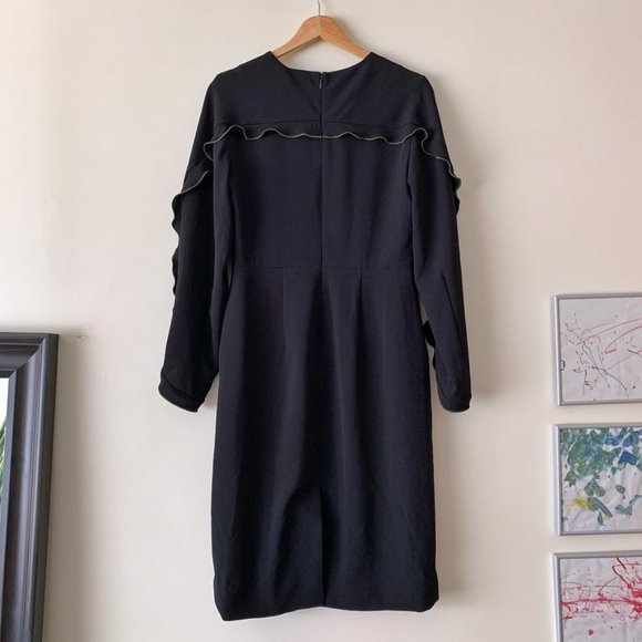 COS Ruffle Sleeve Sheath Dress - Picture 5 of 5